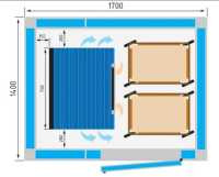 Шоковая заморозка, низькотемпературні камери для переробки молочної продукції Днепр фото 2