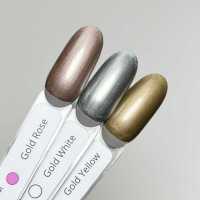 Ефект Рідкого Металу: Золота Гель-фарба Izzy Gold Yellow (Для лиття та дизайну) фото