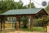 Навесы для авто и современные гаражи под ключ в Кривом Роге — проектирование фото