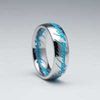 Кольцо Всевластия — Tiffany Blue (размер 7, Ø17,3 мм) фото