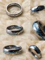 Кольцо Всевластия — Tiffany Blue (размер 7, Ø17,3 мм) Каменское фото 3