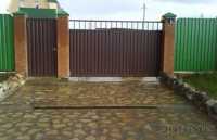 Ворота металлические, Откатные ворота Днепропетровск фото 2